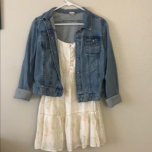 Ivory/Paisley Sundress: Urban Outfitters size M